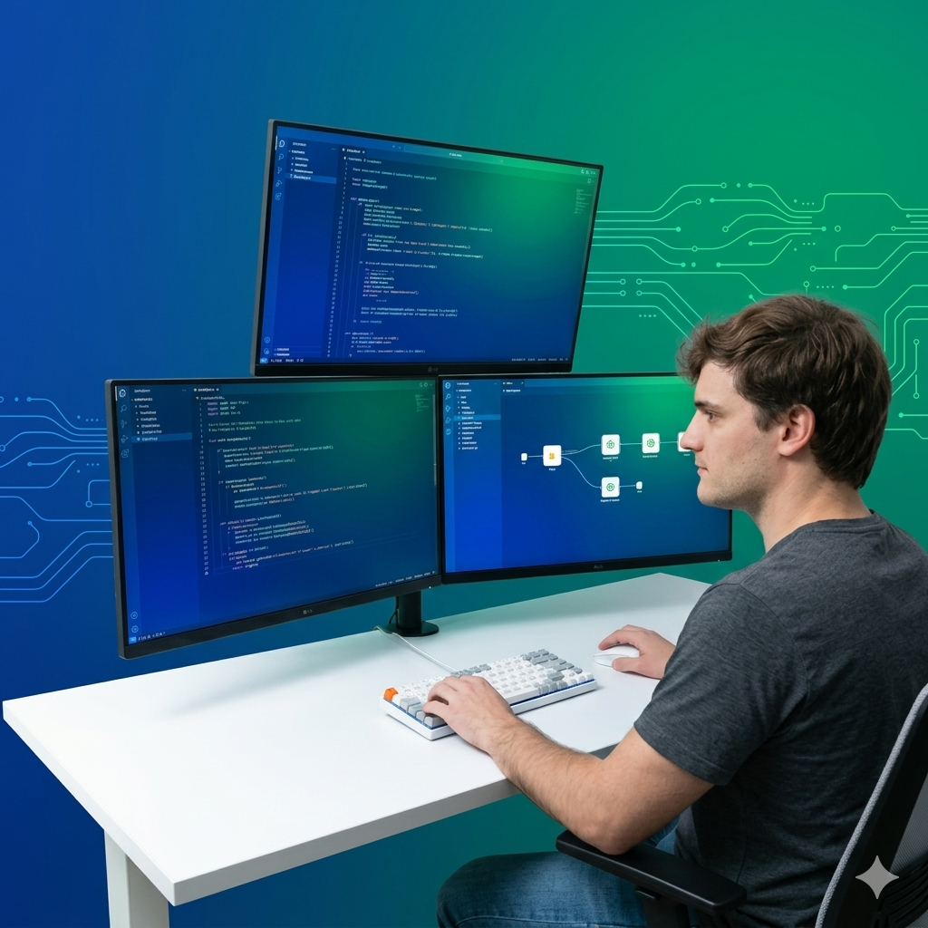 Vista de automatizaciÃ³n inteligente en Trinity Systems